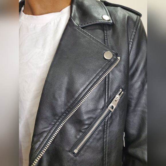 Guess faux leather jacket - Picture 4 of 4